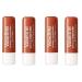 Vaseline Lip Therapy Stick Cocoa Butter Variety Pack | Petroleum Jelly Vaseline Lip Balm | 4.8g each (4 Pack) Cream White