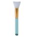 Facial Mask Brush Silicone Facial Mask Brush Hairless Face Makeup Applicator Mud Mask Brush DIY Mask Cosmetic Brush Blue