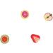 Nail art piece1box Creative Nail Art Decoration Cute Finger Nail Fresh Fruit Multi Usage Polymer Clay Fruit Rods Sticks (12 Pattern) - Buy Online on SooperMarket.com