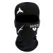 Single Hole Knit Cycling Head Cover Warm Ski Mask Exquisite Embroidery Black Classic Balaclava(Black,One Size)