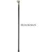 Wooden Walking Stick Solid Cane Skull Walking Stick Silver-Tone Nickel Plated Handle &Wood Walking Stick-Walking Cane Wooden Stick Nautical Cane Antique Stick for Men &Women - Buy Online on SooperMarket.com