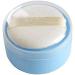 3.5'' Powder Puff Kit Container Dispenser Case | Portable Makeup Cosmetic Jar | Blue - Home & Travel - Buy Online on SooperMarket.com