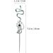 Minkissy Hair Slide Hairpins Knot Snake Hair Chopstick Vintage Hair Pin Gothic Hair Clips Retro Hair Barrettes for Women Girl Hair Accessories Women Headdress Antique Modeling Alloy Miss - Buy Online on SooperMarket.com