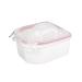 Nail Soak Off Bowl Acetone Resistant Bowl Warm Nail Spa Bowl Double Layer Hand Manicure Tool for Salon or Home Use Hand Cuticle Remover Tools 1PC
