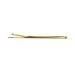 T4B LUSSONI 250 pieces Hair Grips Hairpins Smooth Hair Clips (6 cm Golden) 6 cm Golden