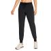CRZ YOGA Women's Lightweight Workout Joggers 27.5" - Travel Casual Outdoor Running Athletic Track Hiking Pants with Pockets Large Black