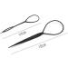 2pcs Hair Braid Accessories tail Styling Maker Clip French Braid Tool Magic Topsy Tail Loop Hair KitWomen Girls(black) Attractive Design - Buy Online on SooperMarket.com