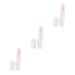 NOLITOY Fake Teeth 3pcs Lip Care Stick Lipstick Cosmetic Nail Display Stand 1 Count (Pack of 1) Beigex3pcs