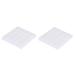 FRCOLOR 100 Sheets Removable Nail Sticker Gel False Nail Adhesive Stickers False Nail Glue Stickers Nail Tabs Manicure Nail Glue Sticker False Nail Tips White Jelly Fake Nail Patch Whitex2pcs 6.2X6.2cmx2pcs