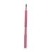Retractable Brush for Lipstick Cosmetics Lip Brush Makeup Brush Tool Lip Brush Applicator Lipstick Brush Lipstick Applicator Metal Rod Portable Travel Pink