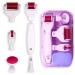 Shop Skiny Up Titan 6-in-1 Dermaroller for Facial & Body - CE ISO Approved Microneedle Set (2.0mm 2.5mm 0.5mm) with Facial Cleansing Brush | International Shipping Available - Buy Online on SooperMarket.com