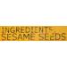 Organic White Hulled Sesame Seeds 9 oz by Its Delish - Nutty Flavor | 1 Pack - Buy Online on SooperMarket.com
