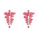 Physicians Formula Ros Kiss All Day Glossy Lipstick Lip Color Makeup Pink Blind Date Dermatologist Approved (Pack of 2)