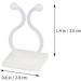 OSALADI 300 Pcs Adhesive Wire Holder Suction Cup Holder Cord Holders Plant Fixing Tools Power Cable To Climb 3.5X2X2CM White - Buy Online on SooperMarket.com