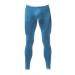 K-Men Men Ice Silk Underwear Low Rise Slim Legging Tight Pant Mesh Long Trousers Small Blue-3