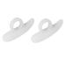 Beavorty Toe Separator Toe Separator 4 Pairs Hammer Toe Straightener and Crests Splints Toe Spacers for Relieve Foot Pain Overlap Footcare Bunion Bunion