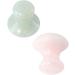 Vctitil Gua Sha Board & Mushroom Roller - Premium Skin Care Face Tools for Eyes & Neck | Pink & Green Options - Buy Online on SooperMarket.com