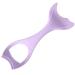KALLORY Mascara Brush Eyelash Tool Pink Makeup Mascara Applicator Eyelash Makeup Aids Sticker Girl Eyelashes Violet