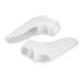 allesoky Upgraded Gel Toe Separator Bunion Corrector 2 Pairs for Hammer Toe & Hallux Valgus Orthopedic Foot Pain Relief & Toe Alignment Day & Night Use - Silicon Toe Spacer - Fits Men and Women
