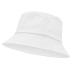 Zando Mens Bucket Hat Packable Fishing Hat Summer Bucket Hats for Women Fisherman Hat Sun Hats for Men One Size A White