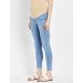 Motherhood Maternity Women's Indigo Blue Ankle Denim Jegging Jeans S - Cornflower Light Wash | Stretch Secret Fit Belly for Motherhood Comfort - Buy Online on SooperMarket.com