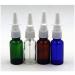 Nasal Spray Bottles 10ml - Refillable Glass Fine Mist Atomizer for Makeup Water & Travel - Blue Brown Green - Buy Online on SooperMarket.com