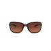 Oakley Women's Oo9301 Cohort Rectangular Sunglasses Matte Brown Tortoise/Prizm Brown Gradient Polarized 62 Millimeters