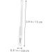 MUSISALY 1 Set Fixed Point Line Pen Brow Pencil Mark Pens Portable Marking Pen Tattoos Marker White Plastic 15.00X0.80X0.80CM White - Buy Online on SooperMarket.com