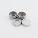 Zeoabsy 12pcs 5ml Silver Aluminum Tin Cans - Empty Round Cosmetic Containers for DIY Ointments Creams Candles & Shaving Soap - Buy Online on SooperMarket.com