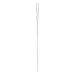 Flexible Sink Cleaning Brush Pipe Dredging Brush Sewer Hair Clog Removal Tool with Long Spiral Nylon Bristles Cleaning Brush White 1PC