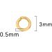 Beadia 18K Gold Plated Jump Rings 3mm 1200pcs for Non Tarnish Jewelry Making - Gold - Buy Online on SooperMarket.com