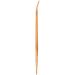 KALLORY 2 Pcs Eyeliner Bamboo Brush Straight Bent Angled Brush Cosmetic Double Head - Buy Online on SooperMarket.com