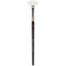 KINGART Original Gold Specialty 9246 Series Synthetic Bristle Rake Fan Brush (Size 2) - Black/Gold - Buy Online on SooperMarket.com