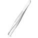 2pcs Stainless Steel Eyebrow Tweezer Set - Precision Trimming and Shaping Tool for Facial Hair Removal - Buy Online on SooperMarket.com
