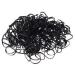 Mytoptrendz BLACK Small Thin Mini Tiny Rubber Bands Hair Elastics Ultra Rubberbands Ponytailers. - Buy Online on SooperMarket.com