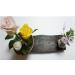 Eco-Friendly Lotus Shaped Clay Floral Holder for Happy and Wealthy Floral Arrangements - White, 2.76 inches - Buy Online on SooperMarket.com