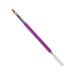 1PC Dual Ended Nail Gel Brush Acrylic Nails UV Gel Picker Extension Brush Pen Spatula Manicure Tool Purple