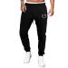 JMIERR Men's Sweatpants Tapered Gym Running Workout Pants Athletic Drawstring Joggers with Pockets Large A Black