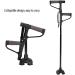 Canes Walking Cane Retractable Collapsible Anti Slip Height Hand Walking Stick with LED Light Double T Handle Elderly Walking Cane for Old Man - Buy Online on SooperMarket.com