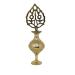 BlueQueen Islamic Brass Surmadani Antique Bottle Hand Pot - Vintage Engraved Crafted Kajal Holder Case for Women - 5 Inch - Perfect for Wedding Party - Includes Free Surma Powder - Buy Online on SooperMarket.com