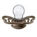 BIBS Couture Collection Pacifiers | BPA-Free Baby Soothers from Denmark | Set of 2 Vanilla/Dark Oak & Transparent | Size 0-6 Months - Buy Online on SooperMarket.com