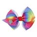 6-Piece Set: 5-Inch Colorful Mermaid Unicorn Rainbow Fish Hair Loops Clips for Toddler Girls - Buy Online on SooperMarket.com