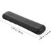 Mikinona 1set Powder Puff Storage Box Make up Travel Egg Rack Silica Gel Black 20X4.8CM - Buy Online on SooperMarket.com