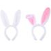 BJ-SHOP Bunny Ears Rabbit Headband Plush for Easter Costume Party Decoration