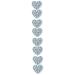 IMIKEYA 8 Pcs Mold Ice Cubes Chocolate Non- Stick Baking Tool Candy Chocolate Bottle Cooler Bag De para Gelatinas Candy Decor Hand Decor Baking Tools Biscuit Food Grade Silicone 17.1x15.1cmx4pcs Bluex4pcs