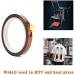 3 Pack PTFE Teflon Sheet & 3 Rolls Heat Resistant Tape for Heat Press Machines - 12 x 16 inch - Buy Online on SooperMarket.com