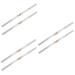 Beavorty 6 pcs Double-Headed Eyebrow Pencil gray eyebrow pencils Eyebrow Brush eyebrow powder wild