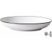 Serving Plates Ceramic Disc Household Dish Dish Dessert Dish Kitchen Restaurant Flat Dish White Minimalist Dinner Set Set of 4 Pack of 6 Pack of 10 Pack for Appetizer Dinner and Desserts (Color : B Small B - Buy Online on SooperMarket.com