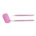 NOLITOY 1 Set Eyelash Stick Set Professional Metal Lash Lift Perm Tool Eye Lash Brush Tool Lash Cluster Eyelashes Inspection Mirror Miss Red Girl Aluminum