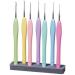 Clover Amour Steel Crochet Hook Set - High-Quality Hooks for Precision Crocheting - Buy Online on SooperMarket.com